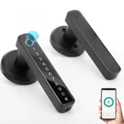 Aoresac Fingerprint Door Lock Door Knob With Keypad Keyless Entry Door Lock A0Q7