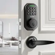 Keyless Entry Door Lock Deadbolt Handle Set Smart Locks Lever -New