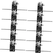 Yardwe 10pcs Pull Cord Style Movement Mechanisms for DIY Cars Durable Clockwork Accessories for Craft Projects Fun and Creative Friends and Family
