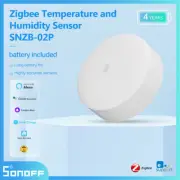 SONOFF Zigbee sensor SNZB-02P Wireless temperature and humidity sensor Smart Sce