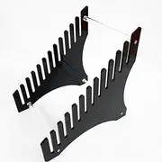 Modern Acrylic Vinyl Record Storage Shelf Display Albums, 5MM Easy to Install, Multi Layered Holder for Records, Keeping Desktop Clean and Tidy, Sleek and Minimalistic Design