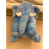 在飛比找蝦皮購物優惠-藍色大象絨毛娃娃35cm(全新）