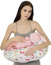 ZRL77y Nursing Pillow with Adjustable Belt Easy Clean Newborn Baby Breastfeeding Pillow Cushion Nursing Pillow and Positioner