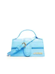 Jacquemus Le Bambino in Croco Blue