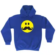 Moustache Smile - Funny Novelty Hoodies Hoodie