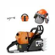 92cc Holzfforma G660 Chainsaw Power Head Glasses Hearing Protectors Hard Hat New
