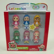 Cocomelon Family & Friends SHARK Pack Figures JJ CeCe Nina Cody Bella Nico