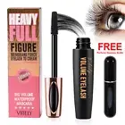 Mascara Eye Lashes Black 4D Silk Fiber Eyelash Extension Makeup Waterproof Kits