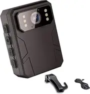 CD03 4K HD Body Camera Recorder 2.0" HD IPS Display 120° Wide Angle Shot Support External TF Cards Up to 128GB