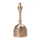 Classic Design Brass Hand Bell Suitable for Restaurants Classrooms Events