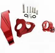 WILRAY CNC Adjustable Motorcycle Steering Stabilizer Damper Bracket Mounting Support Kit for CBR600RR CBR 600RR 2007-2016