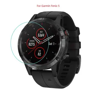 Garmin Instinct Fenix 5 5S 5x 9H鋼化玻璃貼 2.5D曲面保護貼 滿版保護膜 螢幕貼