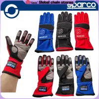 在飛比找蝦皮購物優惠-Sparco Racing Gloves 摩托車騎行手套 卡