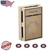 Reliable Honeywell Thermostat - Wired Wall Mount with Manual Temperature Control