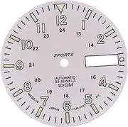 [WANSUPYIN] 2023 28.5MM Copper Watch Dial Watch Green Luminous Dial Watch DIY Accessory for NH36A