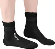 WEAXIO Neoprene Socks Water Socks Men Women Diving Socks 3 mm Premium Neoprene Socks Thermal Socks Wetsuit Socks Fin Socks
