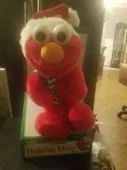 TYCO SESAME STREET HOLIDAY ELMO DOLL - NEW IN BOX