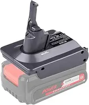 BTRUI for Dyson V8 Battery Adapter for Einhell 18V Power X Series Battery Convert to Dyson V8 SV10 Series Motorhead Handheld Vacuum Cleaner Battery Converter (EIN20V8 Adapter)