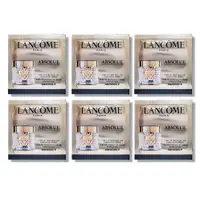 在飛比找PChome24h購物優惠-LANCOME 蘭蔻 絕對完美精粹粉凝霜1ML*6入組