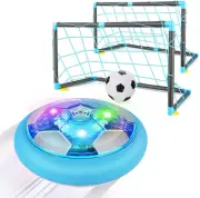 Hover Soccer Ball Set with 2 Goals, Rechargeable Indoor Air Floating Soccer Ball