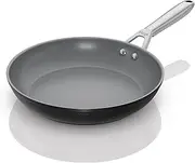 Ninja ZEROSTICK Ceramic Pro 28 cm Frying Pan, Scratch Resistant, Made PTFE-Free, All Hob Compatible,Black, CW30028UK