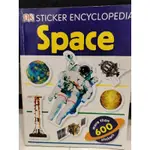 DK STICKER ENCYCLOPEDIA SPACE 貼紙書