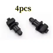 4Pcs Black Sliding Door Sunshade Hook For Honda Odyssey 83715-SHJ-A21ZA (for: Honda)