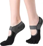 [VKEID] Yoga Socks Yoga Five-Finger Socks Non-Slip Professional Dance Socks Practice Fashion Barefoot Exercise Floor Socks