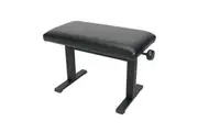 Crown Hydraulic Height Adjustable Piano Stool (Black)