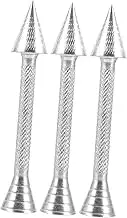 WATIIFUFU Flower Nail Cake Decorating Toppings Easy to Use Clean Icing Sticks for Flowers