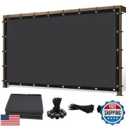 Sunocity 6'X 16' 90% Sun Shade Cloth Outdoor Patio Dark Grey Pergola Shades C