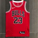 邁克爾喬丹球衣芝加哥公牛隊BULLS NBA 球衣籃球紅色刺绣球衣