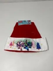 Disney Stitch & Angel Christmas/Holiday Red Hat