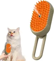 Steamy Cat Brush,Multifunctional Pet Brush for Shedding | Horse Steamer Brush, Self-Cleaning Pet Brush, Pet Hair Cleaning Brush Comb for Cats Dogs