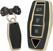 TPU Smart Car Key Fob Case Protective Key Shell Fit for Mitsubishi Outlander 202
