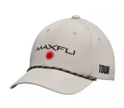 Maxfli Men's Braided Golf Hat Gray SnapBack One Size New