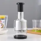 Onion Chopper Fruit Cutter Manual Hand Press Garlic Vegetable Food Processor