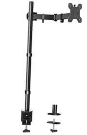 HUANUO Single Monitor Stand Desk Mount, Extra Tall 39 Inch Fully Adjustable
