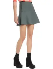 [Marcs] Neptune Felted Wool Skirt in Blue