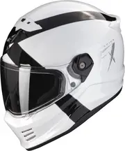 Scorpion Covert FX Gallus, full face helmet , color: White/Black , size: XL