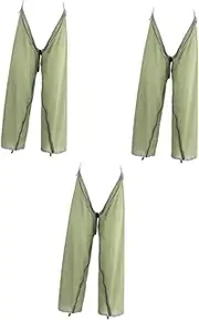 BESPORTBLE 3pcs Breathable Double Layer Pants Rain Pants for Men Cycling Outdoor Activity
