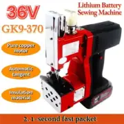 Wireless Electric Bag Stitching Sack Seal Closer Sewing Handheld Machine 210W
