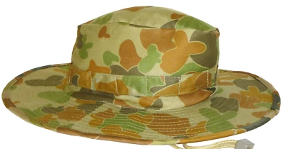 Auscam DPCU Aussie Boonie Slouch Hat Wide Brim Work Hike Outdoor Sun Protection