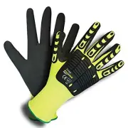 Cordova 7735 Impact Gloves, Padded Nitrile Coating for Extra Grip, Reinforced Th