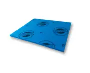 Hermes 3 -7/8 x 4- 7/8 Blue Sanding Sponge Single Sided 180 Grit, 250/Box