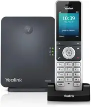 Yealink W60P Cordless DECT IP Phone and Base Station