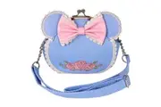 Loungefly Disney Minnie Mouse Floral and Lace Kisslock Crossbody Bag