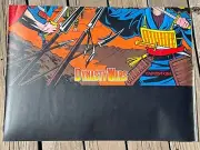 NOS Capcom DYNASTY WARS Control Panel Overlay 18" x 24"
