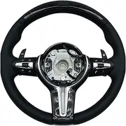 LED Carbon Fiber Leather Multifunctional Sports Steering Wheel Compatible With BMW F30 F32 F10 F20 F07 F01 E46 E60 E90 M3 M4 M6(M5)