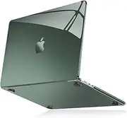 MOSISO Compatible with MacBook Air 13 inch Case 2025 2024 2023 2022 M4 A3240 M3 A3113 M2 A2681,Surpass Natural Beauty Protective Plastic Hard Shell Case for MacBook Air 13.6 inch Case, Emerald Green